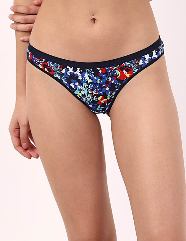 INT 5p Painterly Floral Bikini