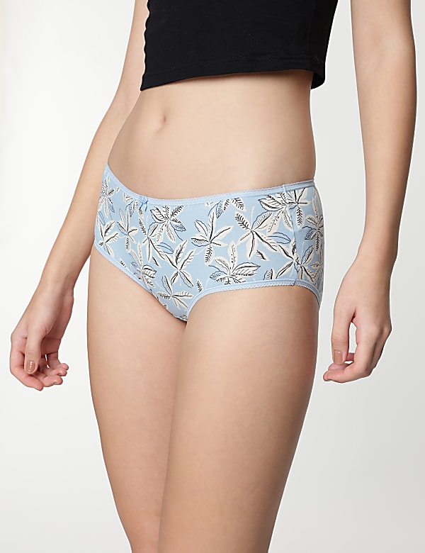 3pk Plain Midi Knickers