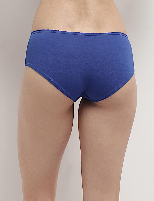 3pk Cotton Rich Low Rise Knickers