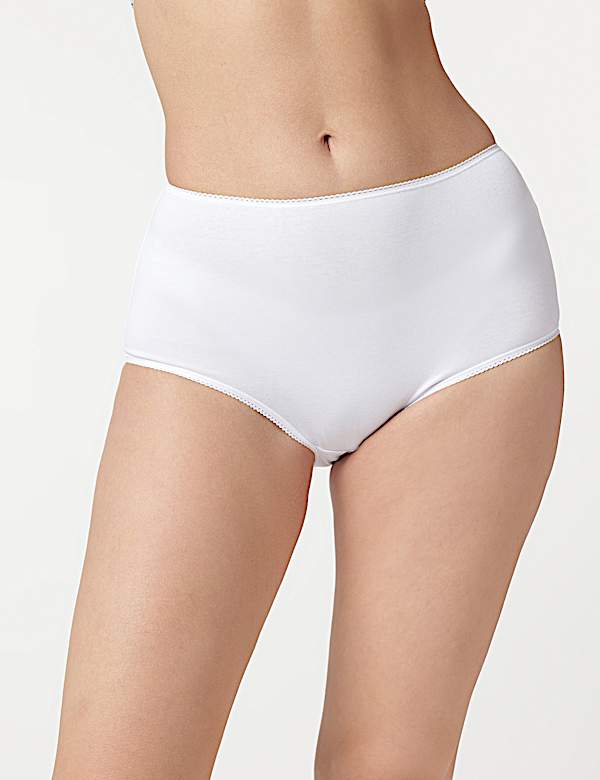 3pk Pure Cotton Full Briefs