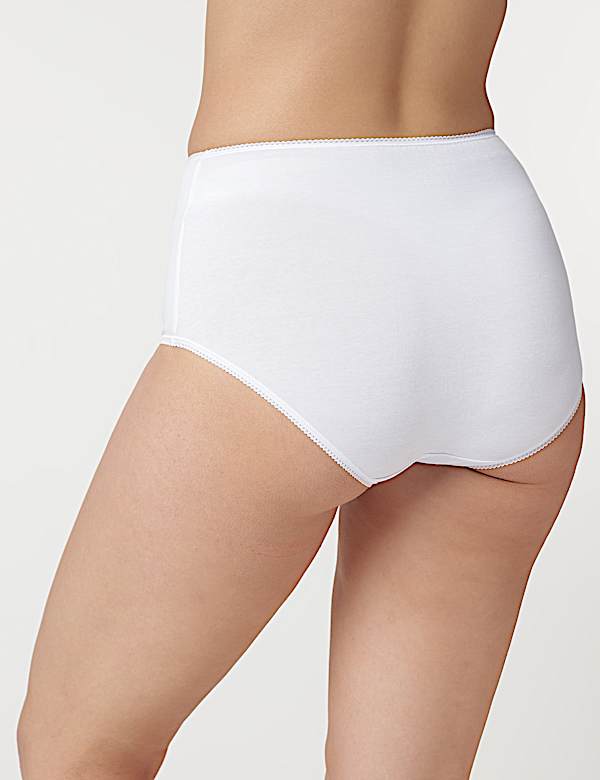 3pk Pure Cotton Full Briefs
