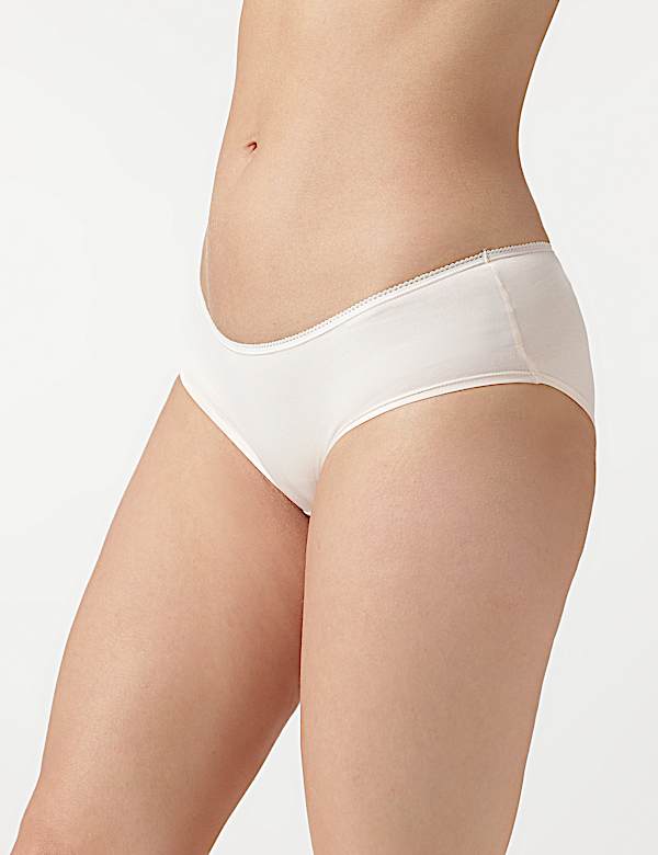 3pk Cotton Rich Low Rise Knickers