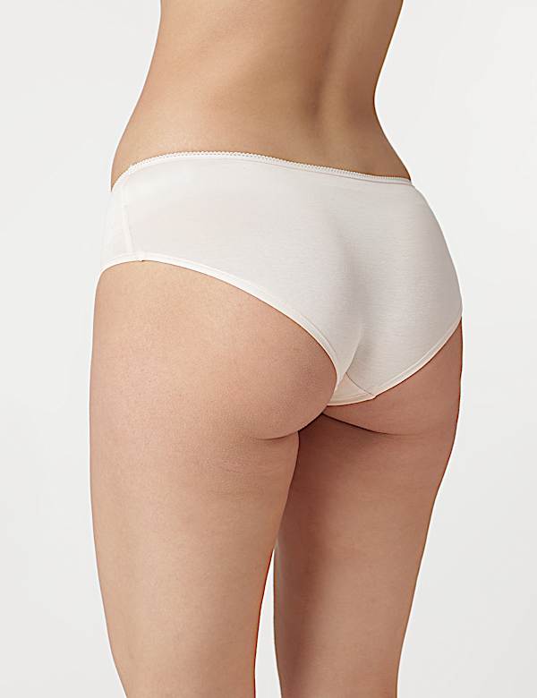 3pk Cotton Rich Low Rise Knickers
