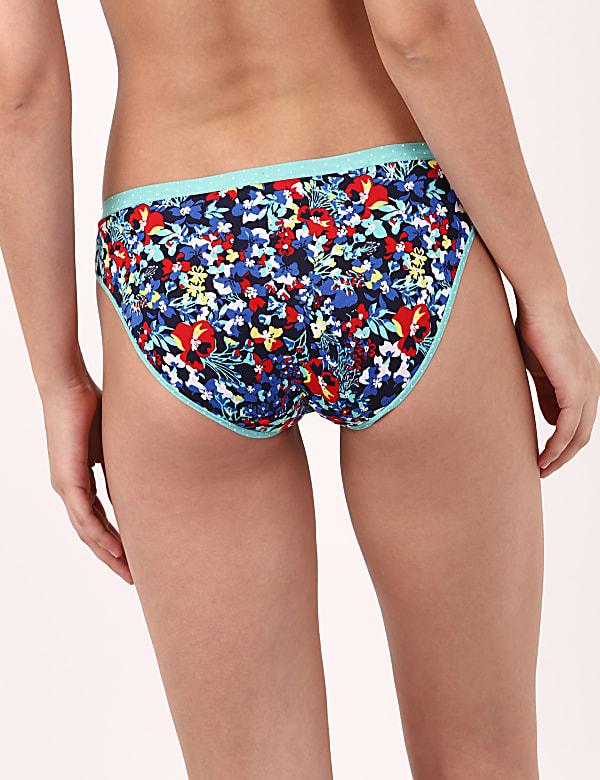 INT 3PK Painterly Floral Bikini