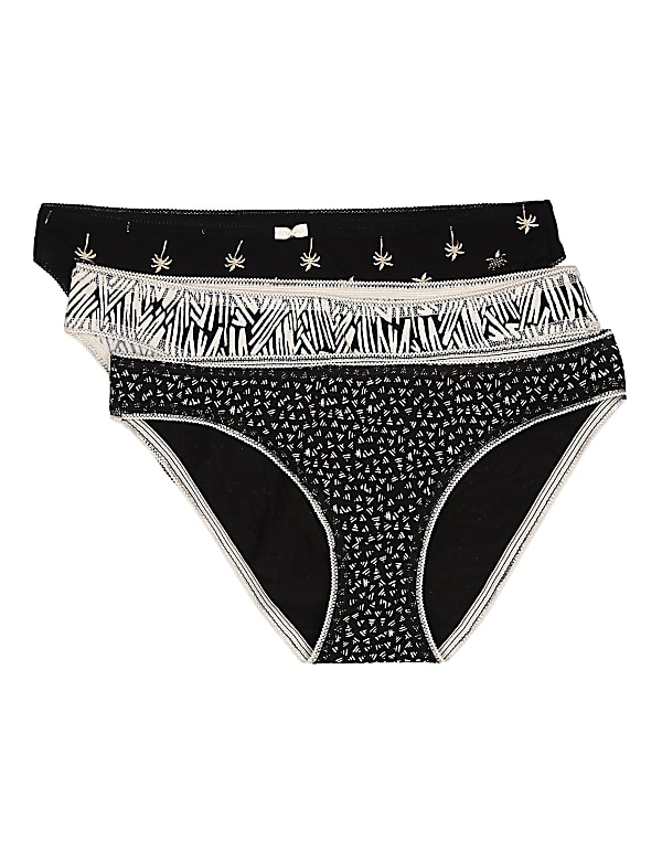 3 Pack Palm Print Bikini