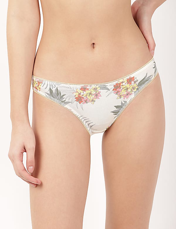 3 Pack Pineapple Print Bikinis