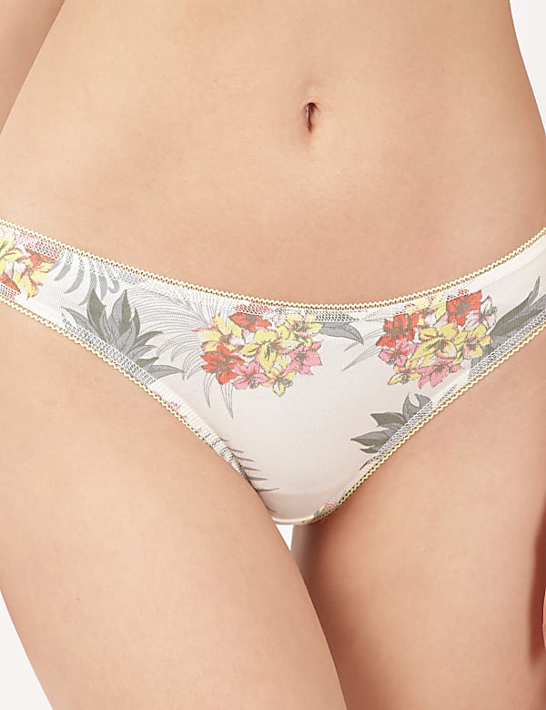 3 Pack Pineapple Print Bikinis