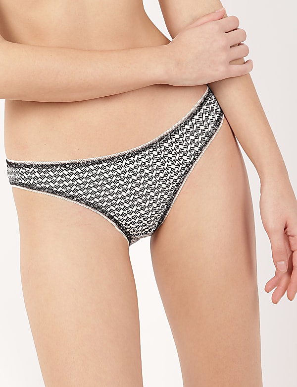 3 Pack Geo Print Bikinis