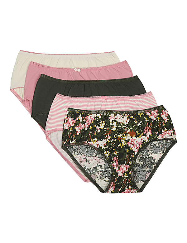 5 Pack Cotton Mix Skinny Fit Knickers