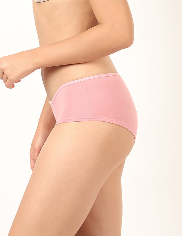 5 Pack Cotton Mix Skinny Fit Knickers