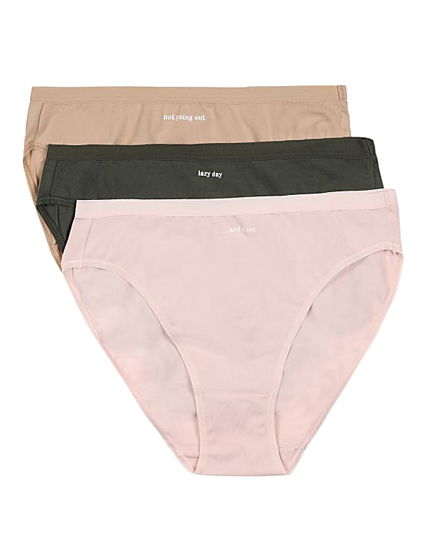 3 Pack Cotton Mix Skinny Fit Knicker