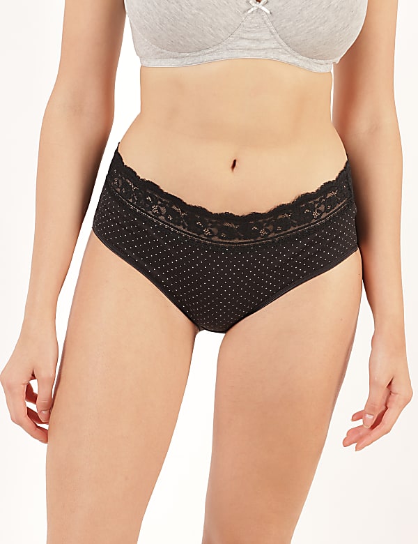 5 Pack Cotton Mix Knickers