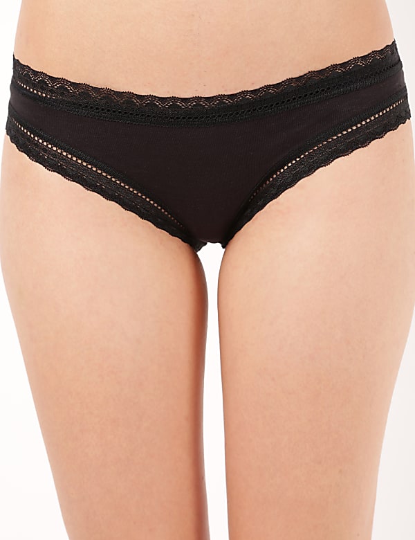 Pack of 5 Polyamide Mix Skinny Fit Knickers