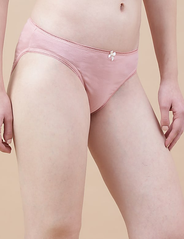 Pack of 5 Cotton Mix Skinny Fit Knickers