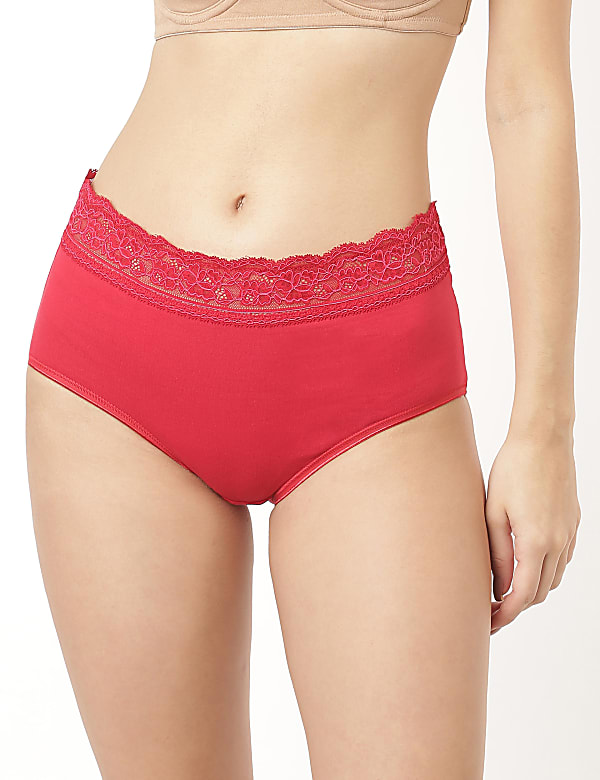 5 Pack Cotton Mix Knickers