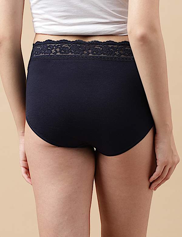 5 Pack Cotton Mix Knickers