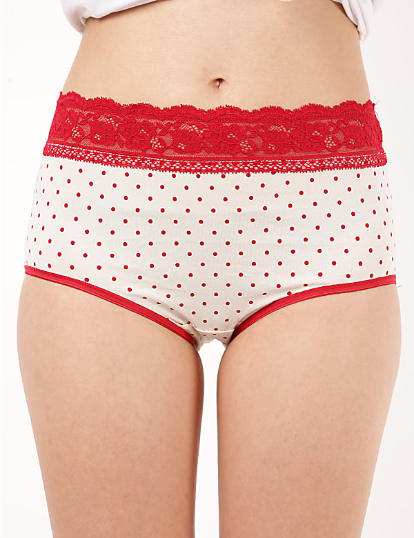 5 Pack Cotton Mix Knickers
