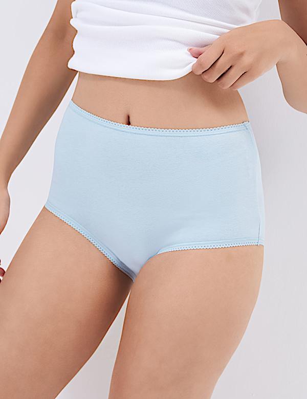 5 Pack Cotton Rich Full Brief Knickers