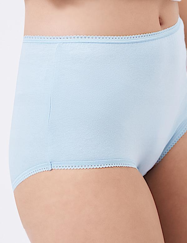 5 Pack Cotton Rich Full Brief Knickers
