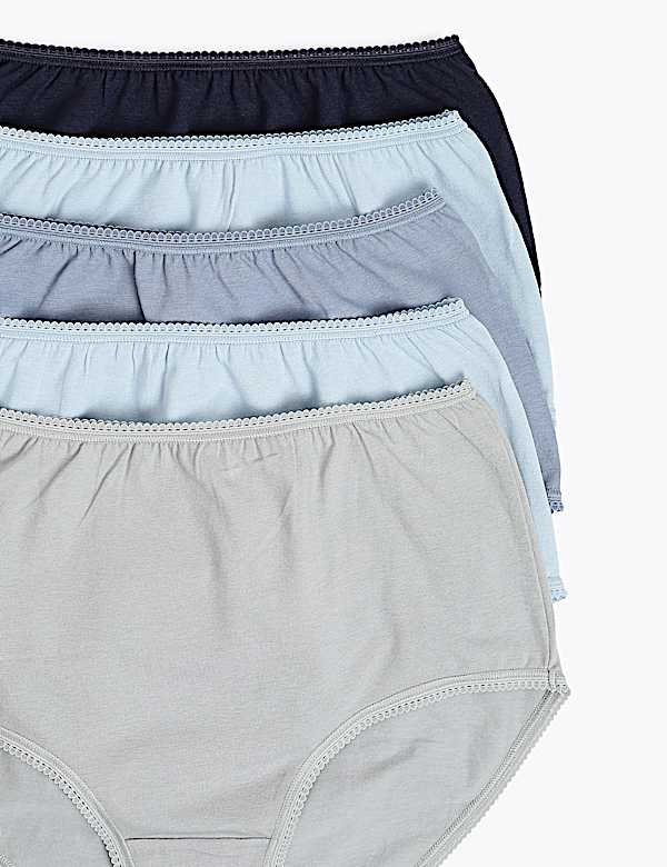 5 Pack Cotton Rich Full Brief Knickers