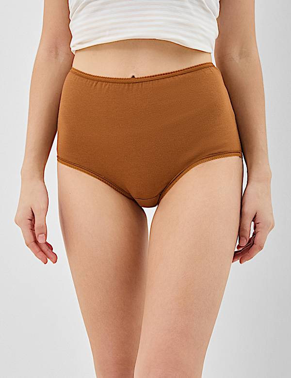 5 Pack Cotton Rich Full Brief Knickers