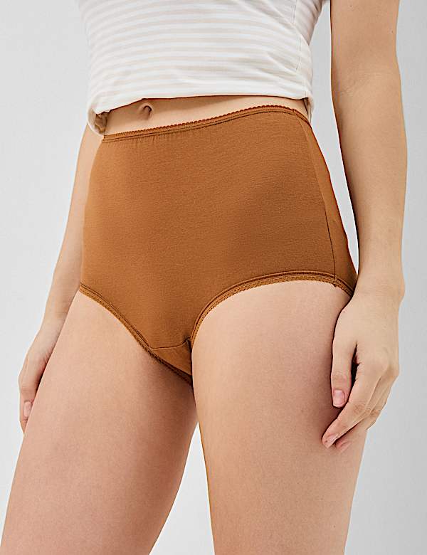 5 Pack Cotton Rich Full Brief Knickers
