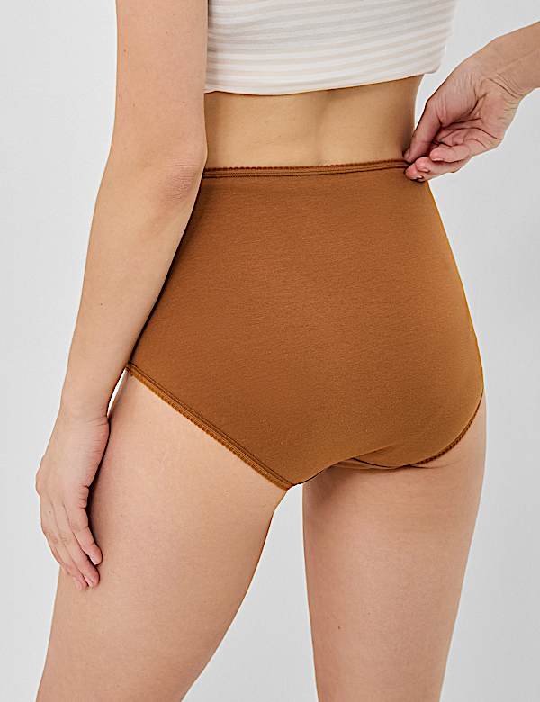 5 Pack Cotton Rich Full Brief Knickers