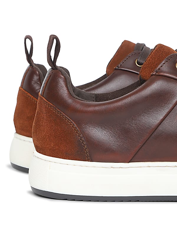 Pure Leather Plain Casual Shoes