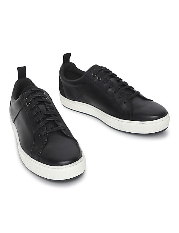 Plain black casual shoes online