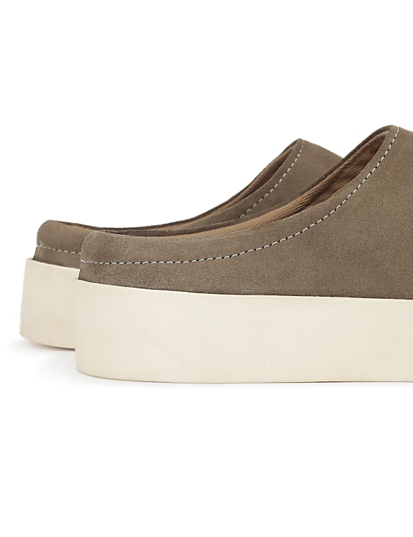 Leather Plain Slip-on Casual Shoes