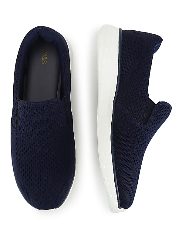 Mesh Textured Standard Fit Casual Shoes