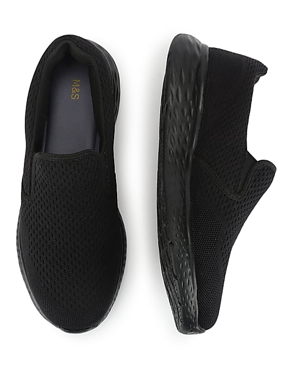 Mesh Textured Standard Fit Casual Shoes