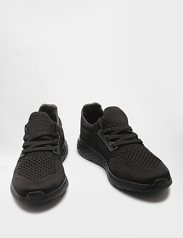 Plain Casual Lace-up Shoes