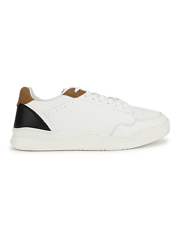 Colourblock Lace-up Sneakers