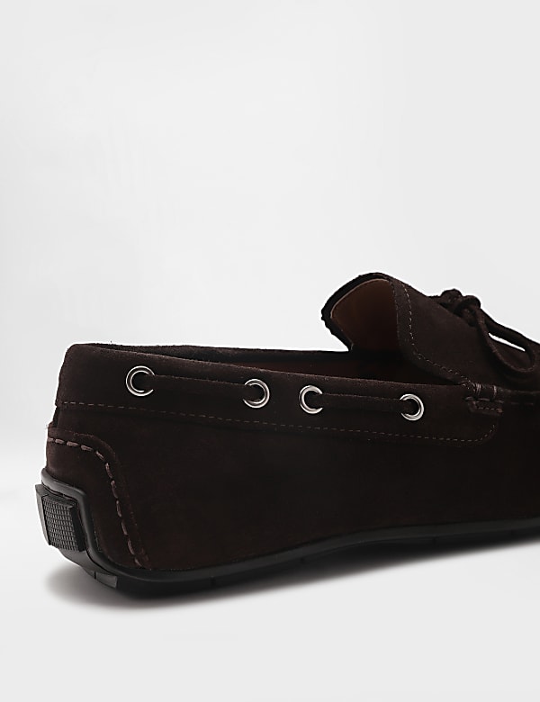 Pure Leather Plain Slip-on Loafers