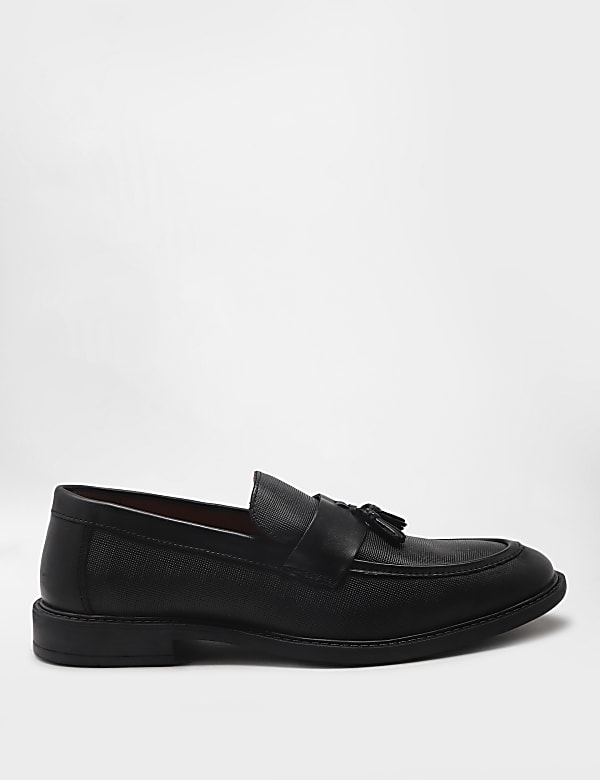 Marks and spencer black loafers online