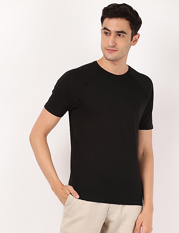 Short Sleeve Raglan Top