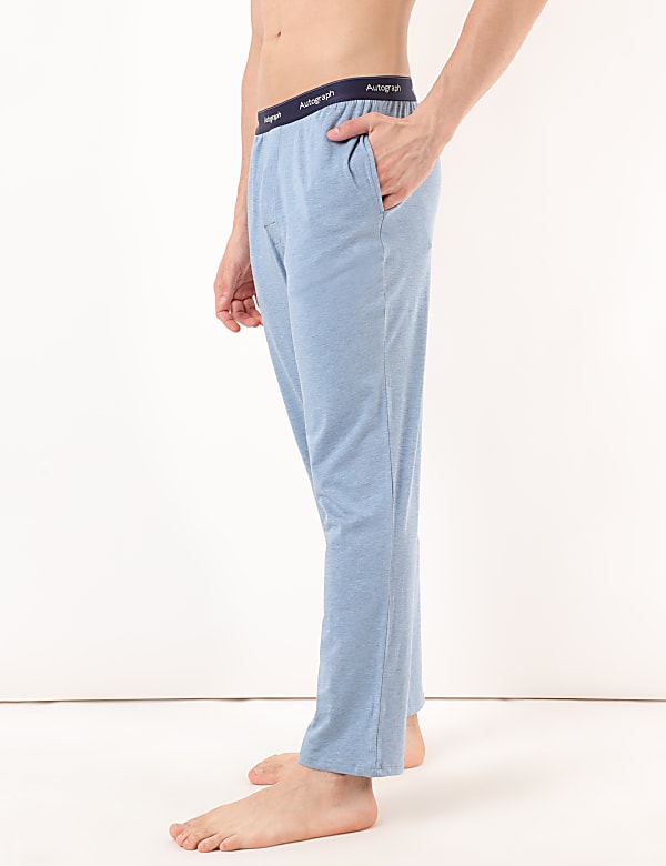 Cotton Mix Plain Regular Fit Pyjama