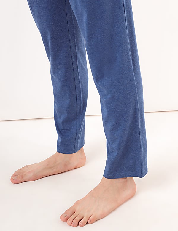 Cotton Mix Plain Regular Fit Pyjama