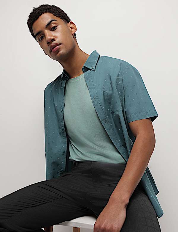 Modal Cotton Crew Neck T-Shirt