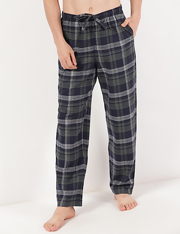 Pure Cotton Round Neck Pyjama Set