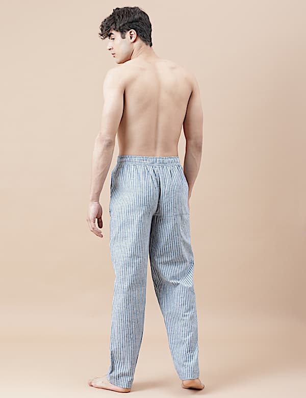 Cotton Mix Striped Relaxed Fit Pyjama