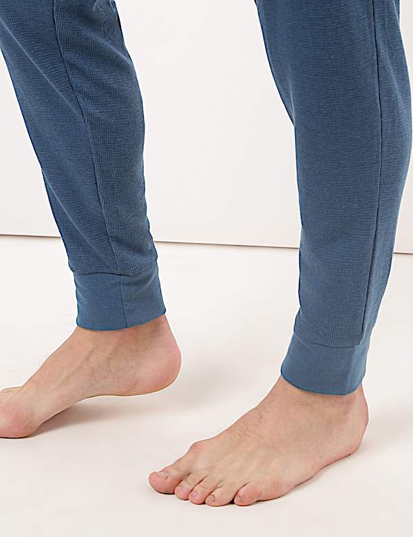 Cotton Mix Ribbed Pyjama