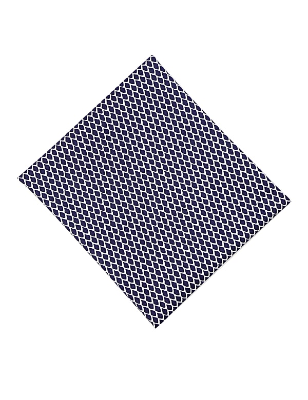 Pack of 3 Pure Cotton Printed Handkerchief