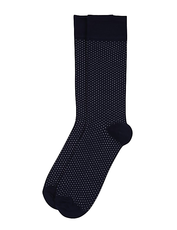 1Pk Multi Pique Socks