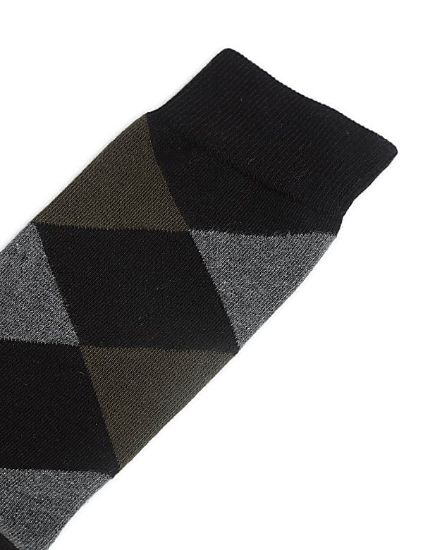 Chevron Ankle Length Socks