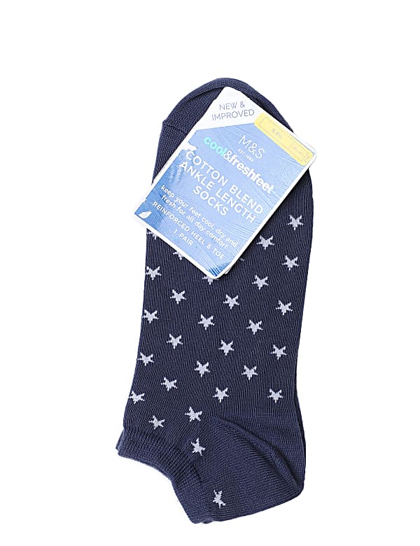 1 Pack Cotton Mix Ankle Length Shocks