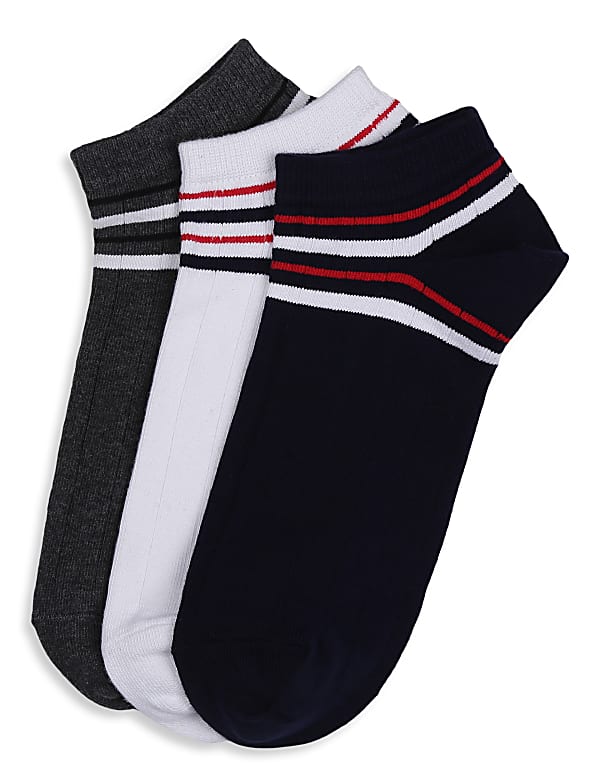 3Pk Athleisure  Ankle Socks