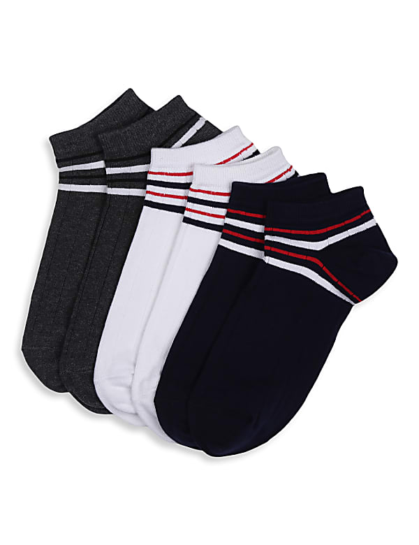 3Pk Athleisure  Ankle Socks