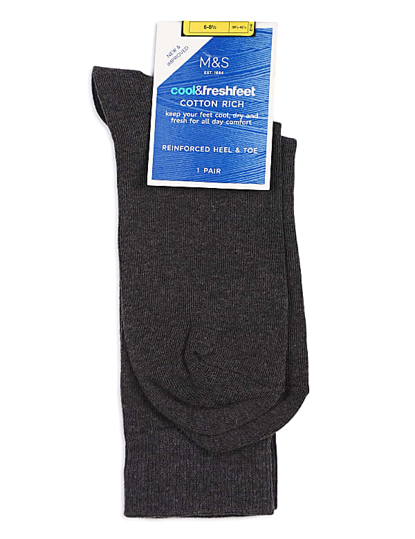 Cotton Mix Plain Socks